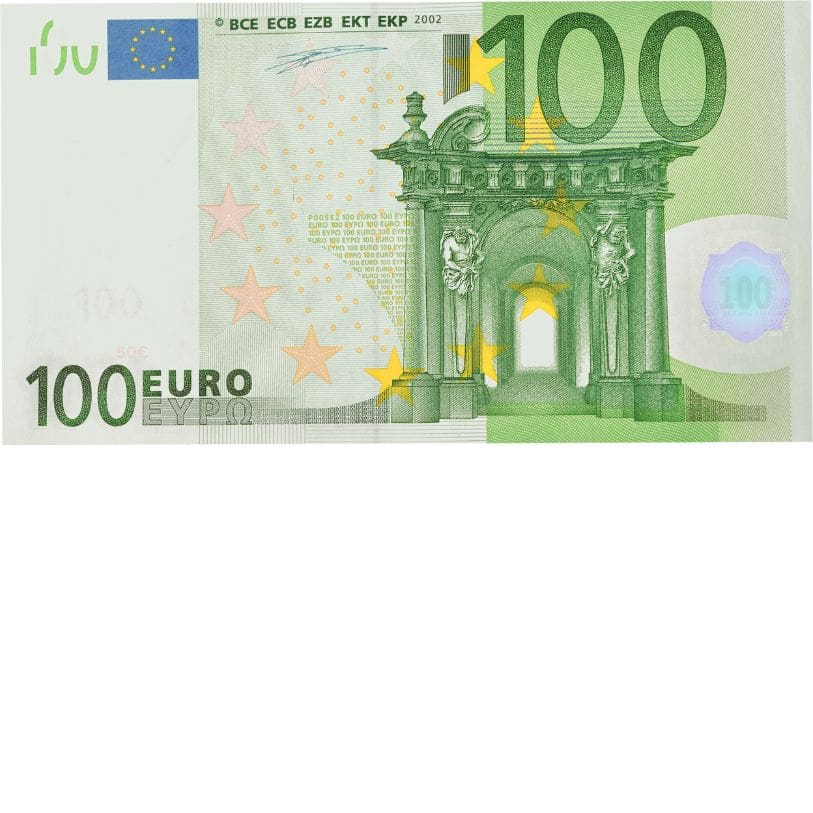 100€ seteli.